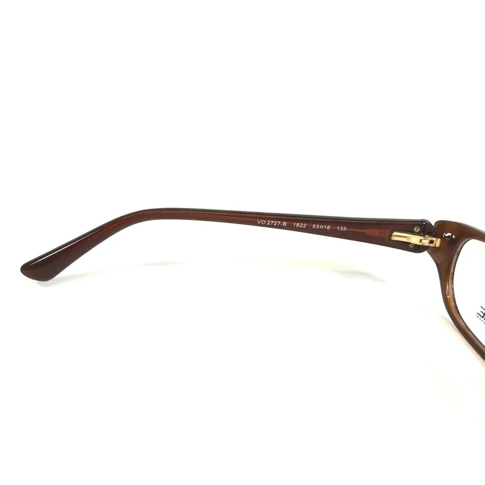 Vogue Eyeglasses Frames VO2727-B 1822 Brown Rectangular Full Rim 53-16-135